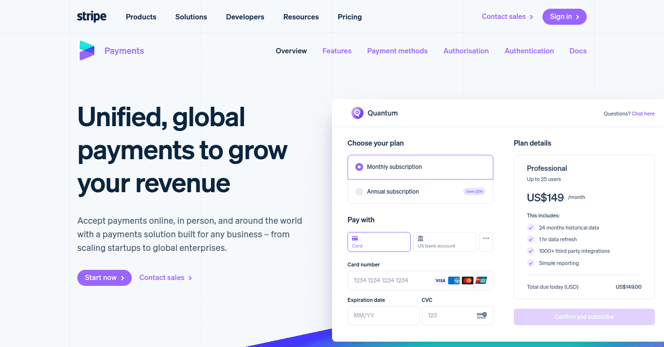 https://stripe.com/payments